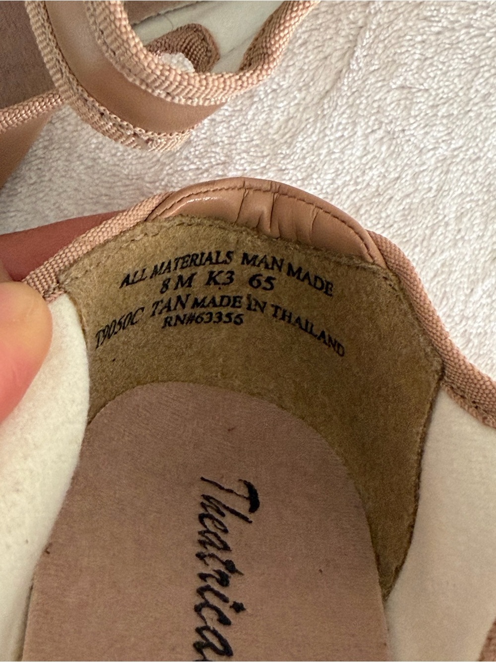 Classic Girls Mary Jane Dress Shoes in Light Brown with Hook-and-Loop Strap - Picture 8 of 9